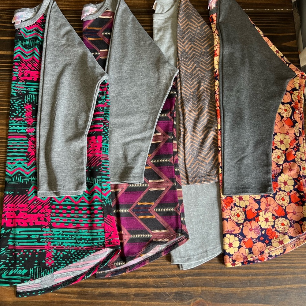 Lularoe Baseball Tee Bundle - image 1